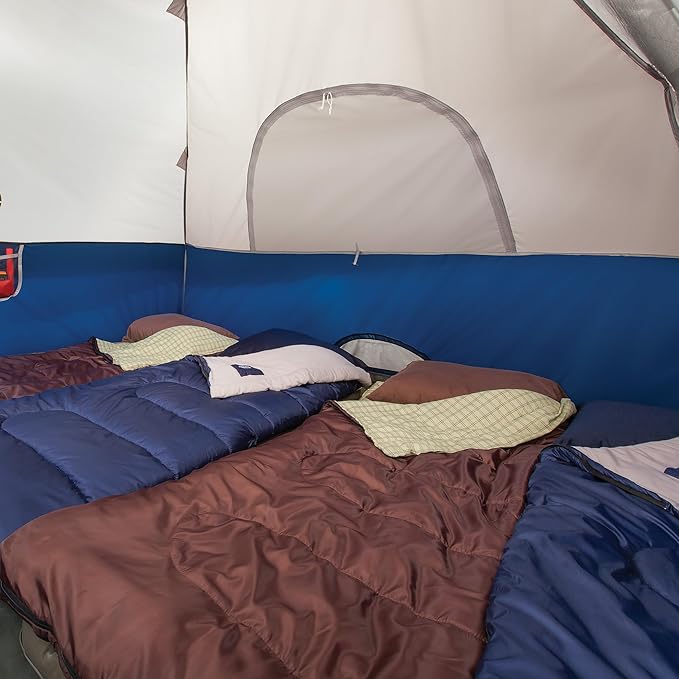 Coleman Sundome Camping Tent with Rainfly 2/3/4/6 Person Tent Sets Up in 10 Mins Weatherproof Shelter for Camping Festivals Backyard Sleepovers &amp More
