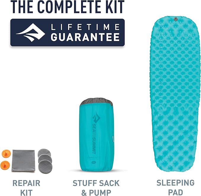 Sea to Summit Comfort Light Insulated Sleeping Pad for Backpacking and Camping Large (72 x 25 x 2.5 inches)