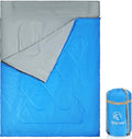 REDCAMP Ultra Lightweight Sleeping Bag for Backpacking Hiking Comfort for Adults Warm Weather with Compression Sack