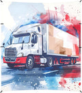 Camping Sun Shelters Watercolor Lorry Beach Canopy 126 * 110.2in