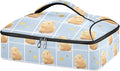 Casserole Carrier Pattern Loveliness Cute CapybarasInsulated Casserole Carrier for Hot or Cold Food Thermal Lunch Tote for Potluck Parties Picnic Beach Fits 9 x 13 Inches Baking Dish