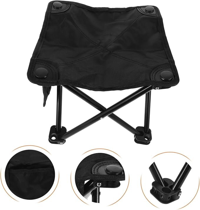 Lightweight Folding Chair Outdoor Oversized Camping Stool for Seat Bench