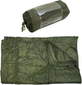 Prolinemax OD Green 86''L x 58''W G.I Style Poncho Liner Blanket Sleeping Bag Liner Rip-Stop Nylon w/Pouch