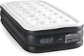 YSSOA Twin Camping Air Mattress with Built-in Electric High-Speed Pump 18 Bed Height Blow Up Inflatable Airbed with Carrying Bag Best for Home Guests &amp Travel Waterproof Foldable Portable