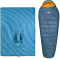 iClimb 1 Hooded 3M Thinsulate Insulation Warm Blanket and 1 3M Thinsulate Insulation Sleeping Bag Ultralight Compact for Adults Outdoor Camping Backpacking Hiking