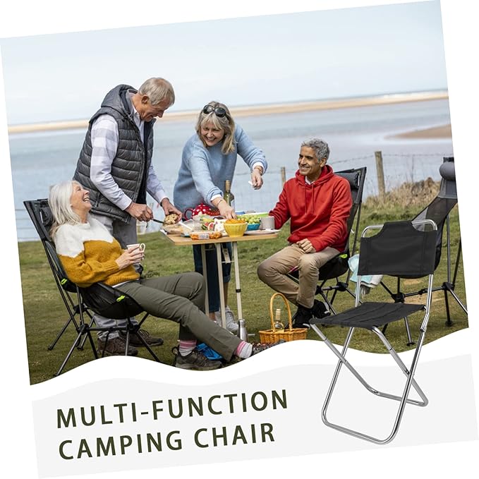 Beach Chair Folding Stool Portable and Collapsible Comfortable for Sedentary Use Suitable for Camping Fishing and Leisure
