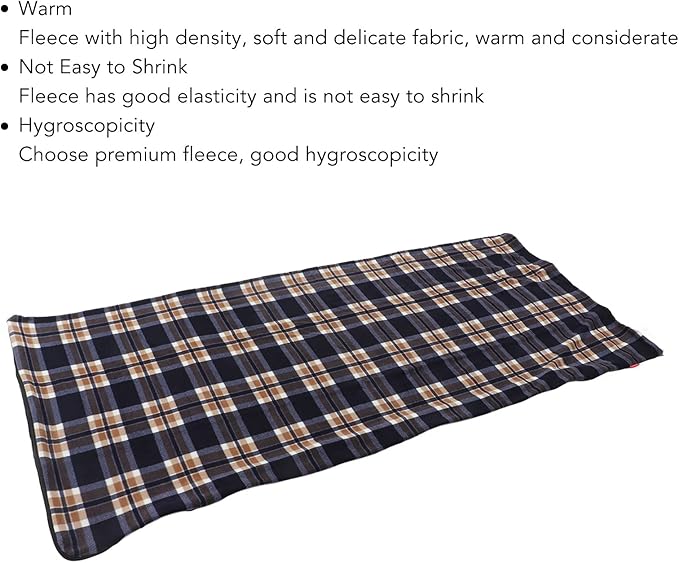 Fleece Sleeping Bag Portable Travel Warm Sleeping Bag Sleeping Bag Liner Ultralight Travel Sleeping Bag for Adults Outdoor Camping Hiking Climbing
