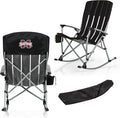 Picnic TIME NCAA Unisex-Adult NCAA Outdoor Rocking Camp Chair XL Heavy Duty Camping Chair for Adults