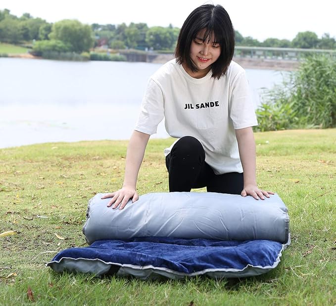 Sleeping Cot Pads (75 x 28) with Elastic Straps Portable for Outdoor &amp Hiking Cotton Soft Thick Camping Cot PadWaterproof
