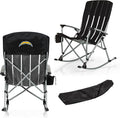 Picnic TIME NFL Unisex-Adult NFL Outdoor Rocking Camp Chair XL Heavy Duty Camping Chair for Adults
