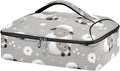 Casserole Carrier Cute Sheep PatternInsulated Casserole Carrier for Hot or Cold Food Thermal Lunch Tote for Potluck Parties Picnic Beach Fits 9 x 13 Inches Baking Dish