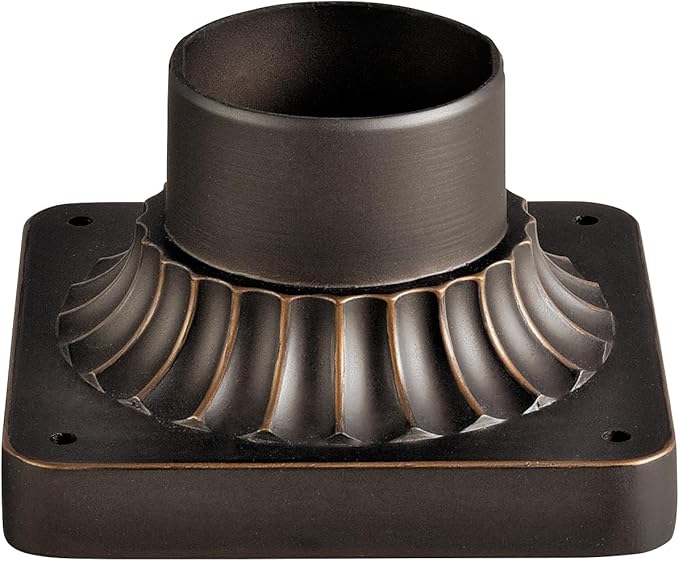 Kichler 9592RZ Pedestal Mount Rubbed Bronze