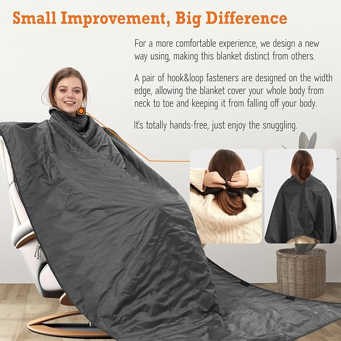 4-in-1 Large Camping Blankets - Waterproof Windproof Fleece Outdoor Blankets for Stadium Sports Car Concert - 81x57 Portable (Antique Ruby)