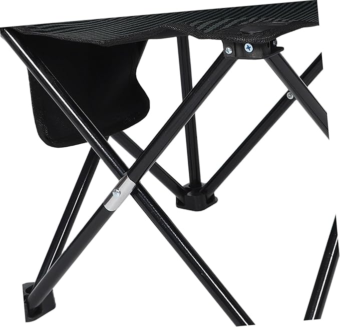 1pc Portable Lightweight Folding Chair for Outdoor Activities Compact Garden and Camping Stool Space-Saving Design for Fishing and Hiking and Comfortable Seating
