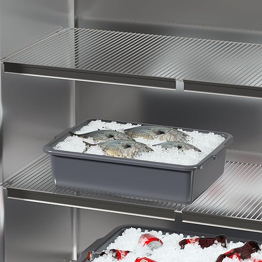 8 L Plastic Bus Tub Small Commercial Bus Box 5 Packs
