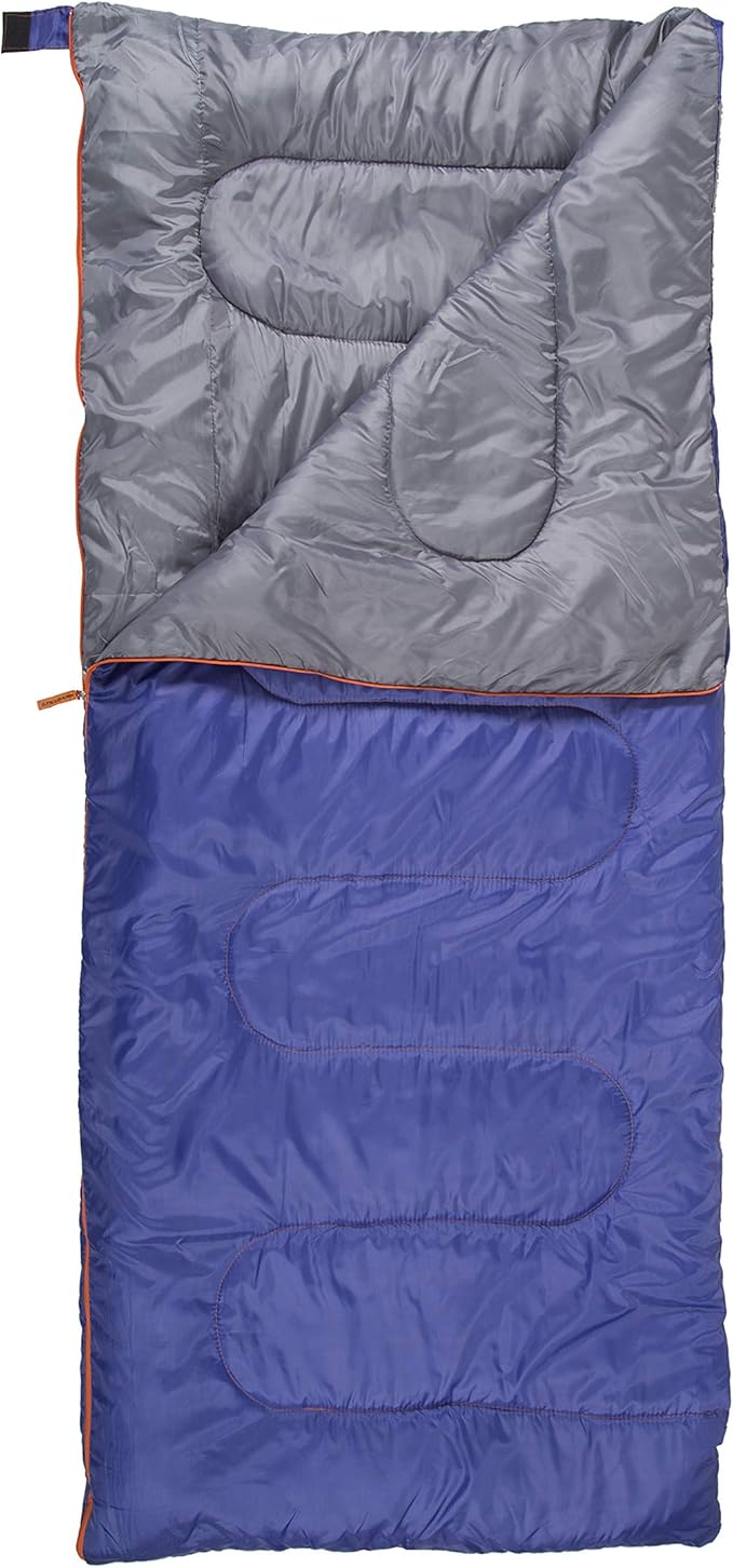 Stansport Redwood Rectangular 30 x 75 Sleeping Bag BlueDark Green