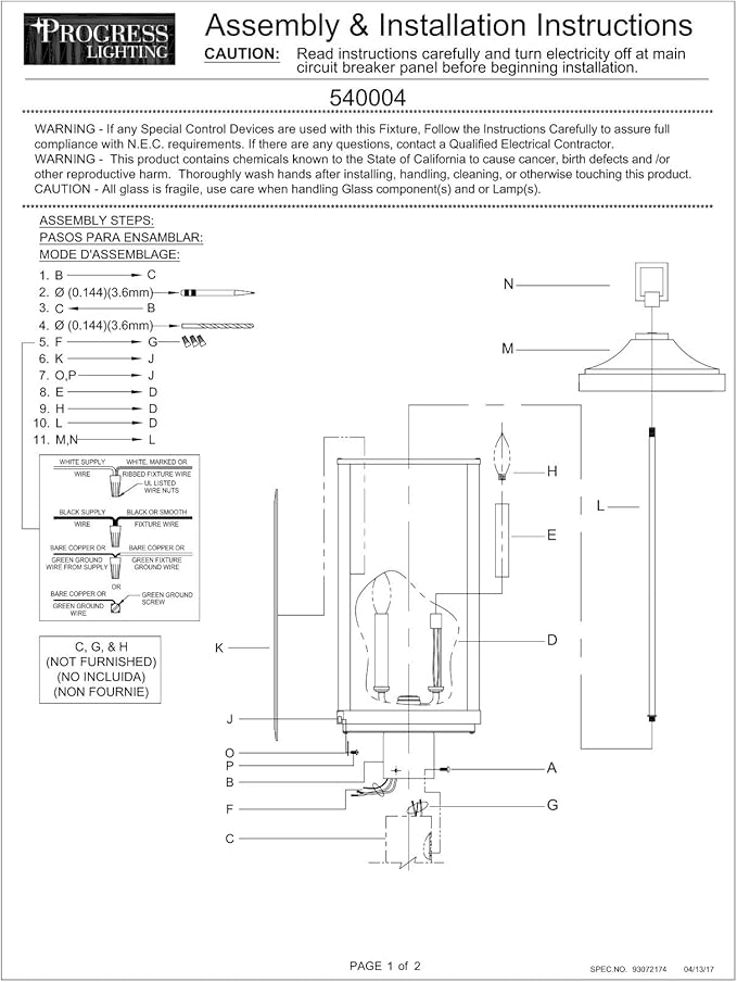 Progress Lighting Gibbes Street Collection 3-Light Clear Beveled Glass New Traditional Outdoor Post Lantern Light Textured Black26.88x9.50x9.50