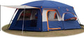 KTT Extra Large Tent 10-12-14 Person(A)Family Cabin Tents2 Rooms3 Doors and 3 Windows with MeshStraight WallWaterproofDouble LayerBig Tent for OutdoorPicnicCampingFamily Gathering
