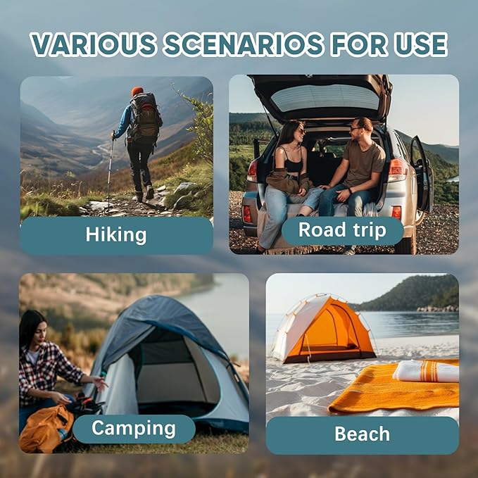 Ultralight Foam Sleeping Pad Waterproof Closed Cell Foam Pad for Superior Insulation Folding Sleeping Mat for Compact Storage Foldable and Portable for Hiking and Camping