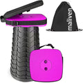 Foldable Camping Stool with Cushion Portable Folding Stool with Nylon Bag Collapsible Stool for Adults Portable Max Load 550 LB