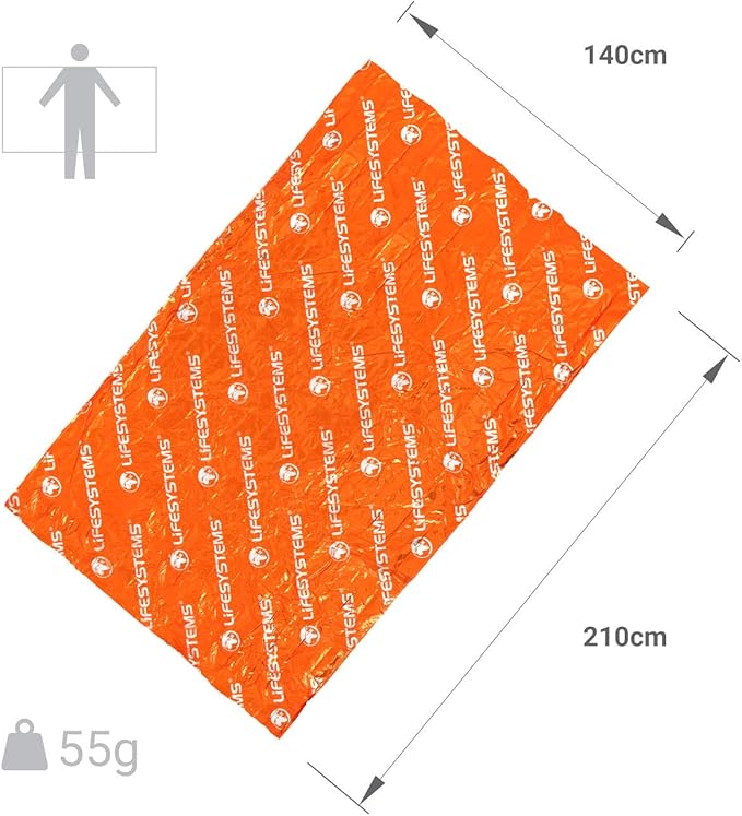 Life Systems LIFESYSTEMS OUTDOOR SURVIVAL THERMAL BLANKET