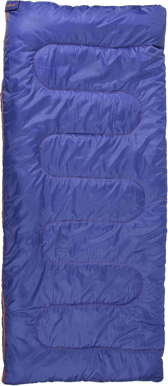 Stansport Redwood Rectangular 30 x 75 Sleeping Bag BlueDark Green