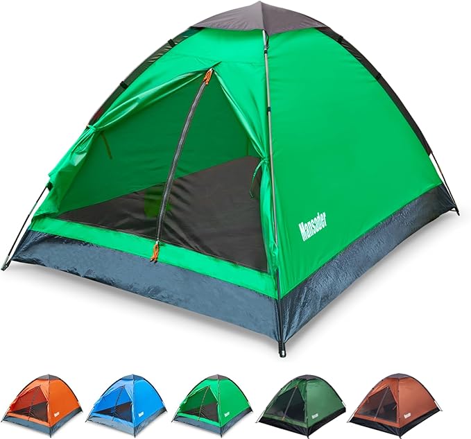 2 Person Camping Dome TentWaterproof Lightweight Portable Tents for Outdoor Camping Hiking Travel