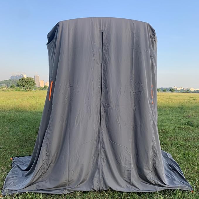 SUV Tent Van Camping Nomadic Camper Sleeping Take Shower or Change Clothes in Vehicle Water-Repellent and Lightweight Portable Bag Set up Size: L.W.H: 148x148x230 Centimeters