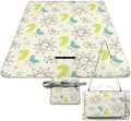 Modern Atomic Stars Retro Colors Stock Illustration Waterproof Outdoor Picnic Blanket Sandproof Beach Mat for Camping Hiking Grass Travelling