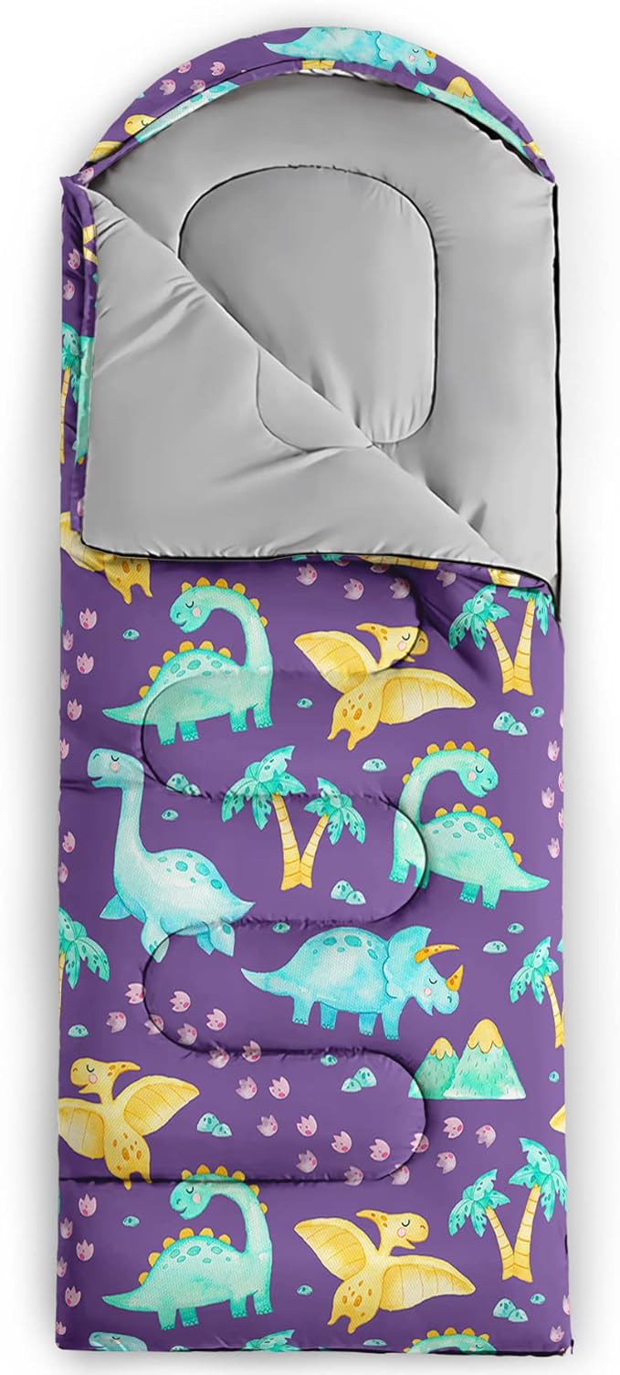 BailiPromise Camping Sleeping Bags3 Season Warm &amp Cool WeatherLightweightWaterproof Sleeping Bags for Adults &amp KidsTravelingand OutdoorsCamping Gear Equipment