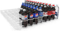 Display Technologies Visi-Slide Gravity-Fed Beverage Glide for Angled Shelves (Pack of 3)- Effortless Beverage Organization for 20/25oz - 9-wide 36D