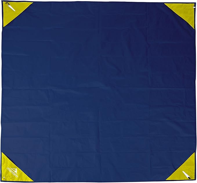 Montem Premium Pocket Blanket/Compact Picnic Beach Outdoor Camping Blanket Made from Premium Soft and Lightweight Water Resistant Material Ideal for Camping/Traveling/Hiking (Navy)