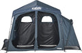 Kakadu Outback Shower Tent Deluxe Triple Room Portable Privacy Shelter Outdoor Camping Toilet Tent Changing Room Sturdy Easy Setup - with LED Light Carry Bag Towel Rod