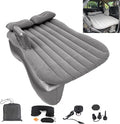 Inflatable Car Air Mattress Back Seat Bed with Air PumpThickened Portable Car Travel Sleeping Camping Air Mattress Blow Up Bed for Car Universal SUV
