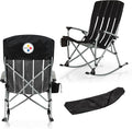 Picnic TIME NFL Unisex-Adult NFL Outdoor Rocking Camp Chair XL Heavy Duty Camping Chair for Adults