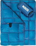 covacure Camping Blanket - Outdoor Travel Blanket Packable Puffy Blanket Lightweight &amp Warm Quilt for Camping Hiking Backpacking Outdoors Travel Beach