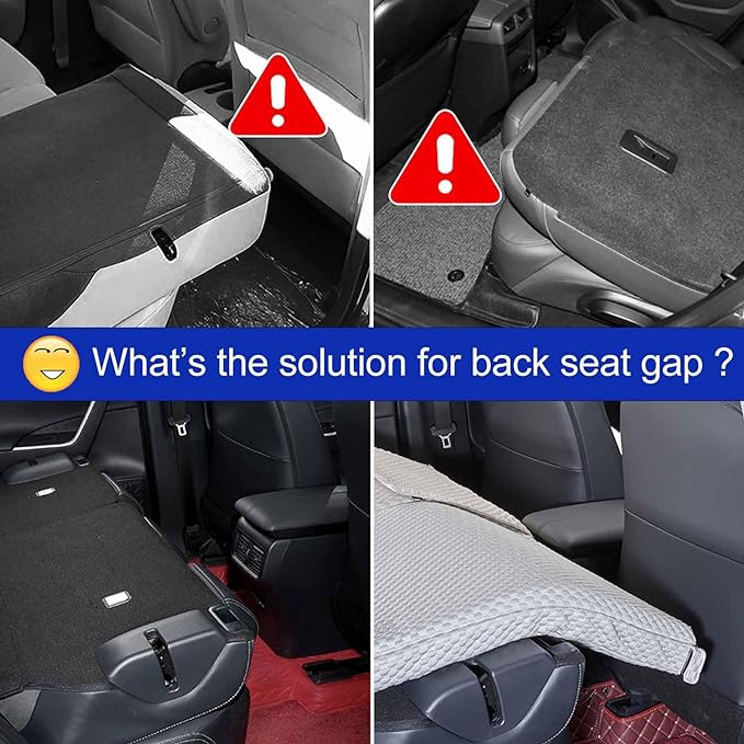 (Black) Car Camping EssentialsIncrease Cargo Car Bed SpaceMattress Accessories for SUV with Flate TrunkTesla Model YRAV4CRVX-TrailOutbackHighlanderKugaTiguanCherokeeEquinoxExplorer