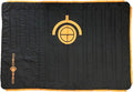 Disc-O-Bed Multifunctional Blanket with Snap Fasteners and Cozy Fleece Interior for Indoors Picnic and Outdoor Camping Black