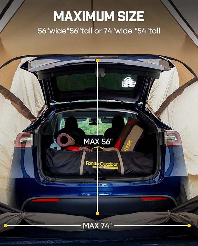 FanttikOutdoor Zeta C12 Pro Max Instant Cabin Tent &amp FanttikOutdoor Beta C6 Apex SUV Tent