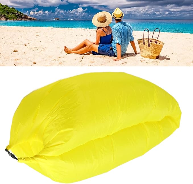 Topyond Air Couch Chair Inflatable Couch for Camping Lightweight Waterproof Blow-Up Chair Easy to Install Beach Air Lounger for Outdoor Travel Hiking Pool Parties