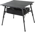 ARROWHEAD OUTDOOR 39 Aluminum Folding Camp Roll Up Table w/Adjustable Height Undertable Mesh Storage Carry Bag