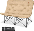 KingCamp Folding Comfy Butterfly Chair Oversized Padded Camping Chairs for Adults Comfortable Camp Chair 300lbs Heavy Duty with High Back for Outdoor Lawn Patio Bedroom Living Room Dorm
