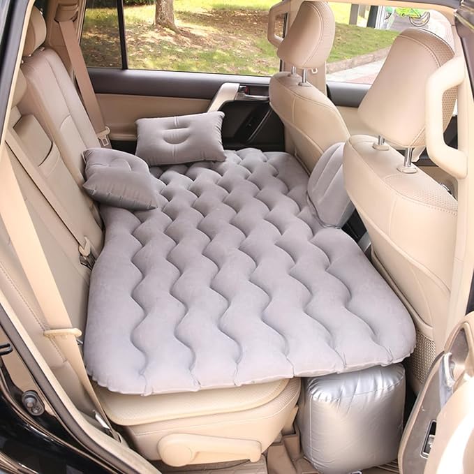 Car Air MattressCamping Air Mattresses for Toyota Sienna 2021 2022 2023 2024 Car Bed Air Mattress with Electric Pump Car Bed for Outdoor and TravelB