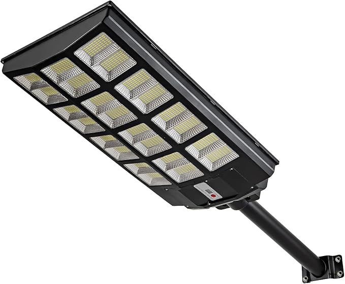 4000W Solar Street Lights Outdoor Waterproof 400000LM Dusk to Dawn Solar with Motion Sensor and Remote Control LED Flood Light Luces solares para exteriores Suitable for courtyards Garage.