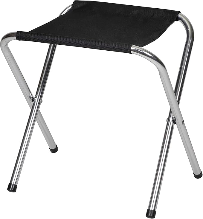 Stansport Folding Camp Stool (G-613-S) 15.7 L x 12.8 W x 15 H
