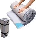 Memory Sponge Camping Mattress is Suitable for Adult Waterproof Sleeping mats roll up Floor mattresses Foldable mattresses and Guest mattresses.