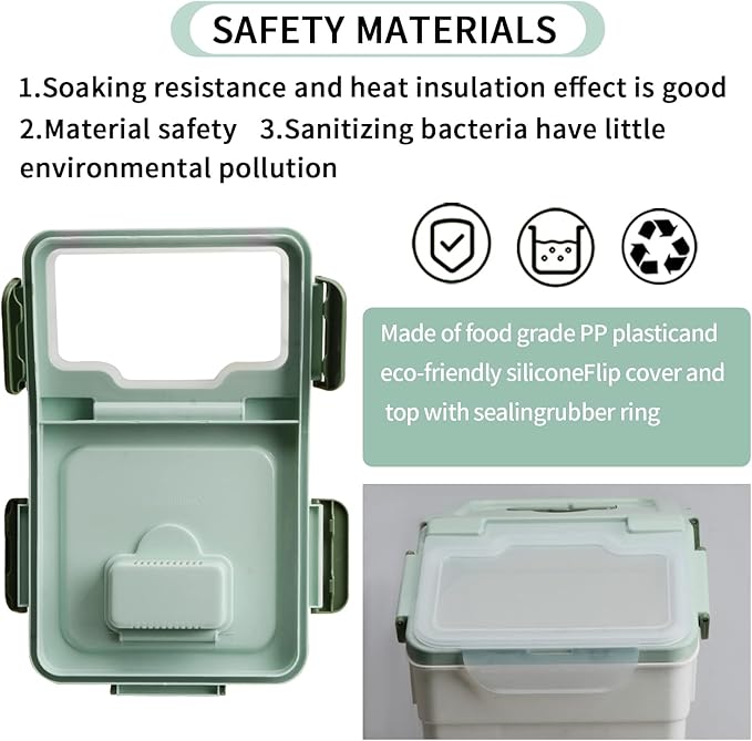 2 Pack Rice Storage Container with Measuring Cup 50 lb Flour Storage Container with Wheels BPA Free Food Storage Container Dog Cat Food Bin Set for Dry Food Sugar Cereal(Green)
