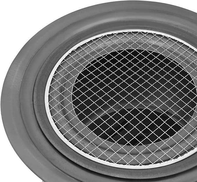 Multifunction Wood Burning Stove With Grill Rack Camping Wood Stove Large Charcoal Grill With Grill Rack For Outdoor/Backyard Cooking Picnic And Barbecue. (Silver- Grey-16.9in+ 3 Wok Rings)