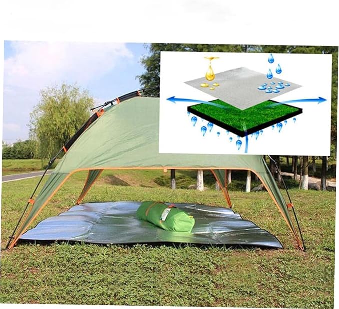 1Pc Lightweight Camping Blanket Thicken Picnic Blanket for Beach Outdoor Activities Durable Compact for Convenient Carry Protects Against Wet