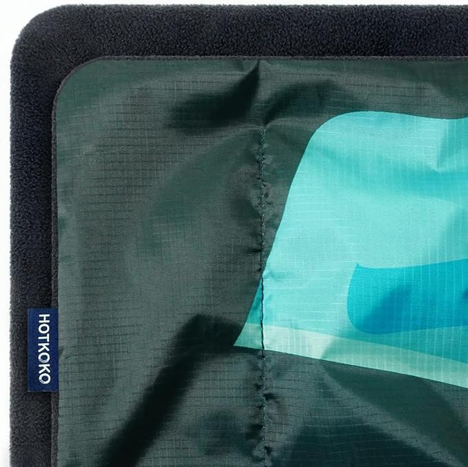 Waterproof Stadium Blanket Fleece Camping Blanket Wearable Soft Warm Camp Blanket for Outdoor Camping Picnic Stadium Sports Beach Car